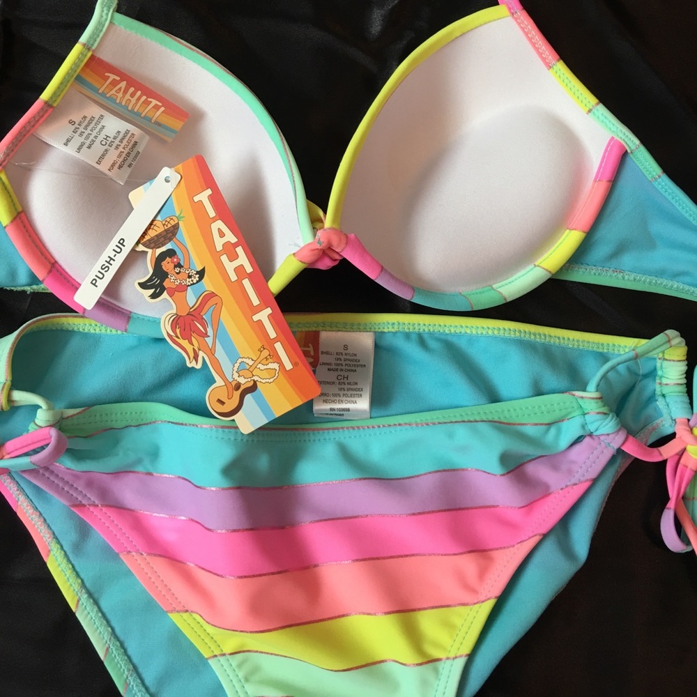 Tahiti swimwear two piece bikini❌❌SOLD❌❌ - Picture 2 of 3
